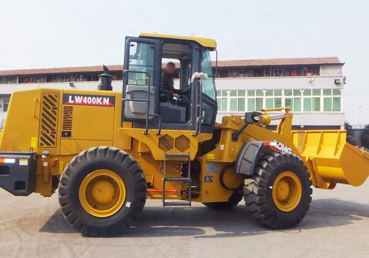 XCMG Official 4 Ton Construction Machinery Hydraulic System Wheel Loader Lw400kn