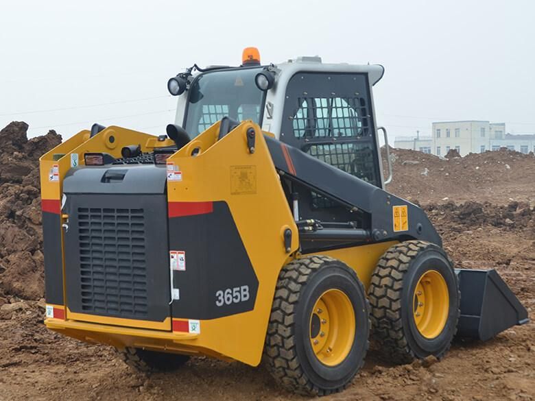 Mini Loader Skid Steer 3 Ton 375b with Snow Blower