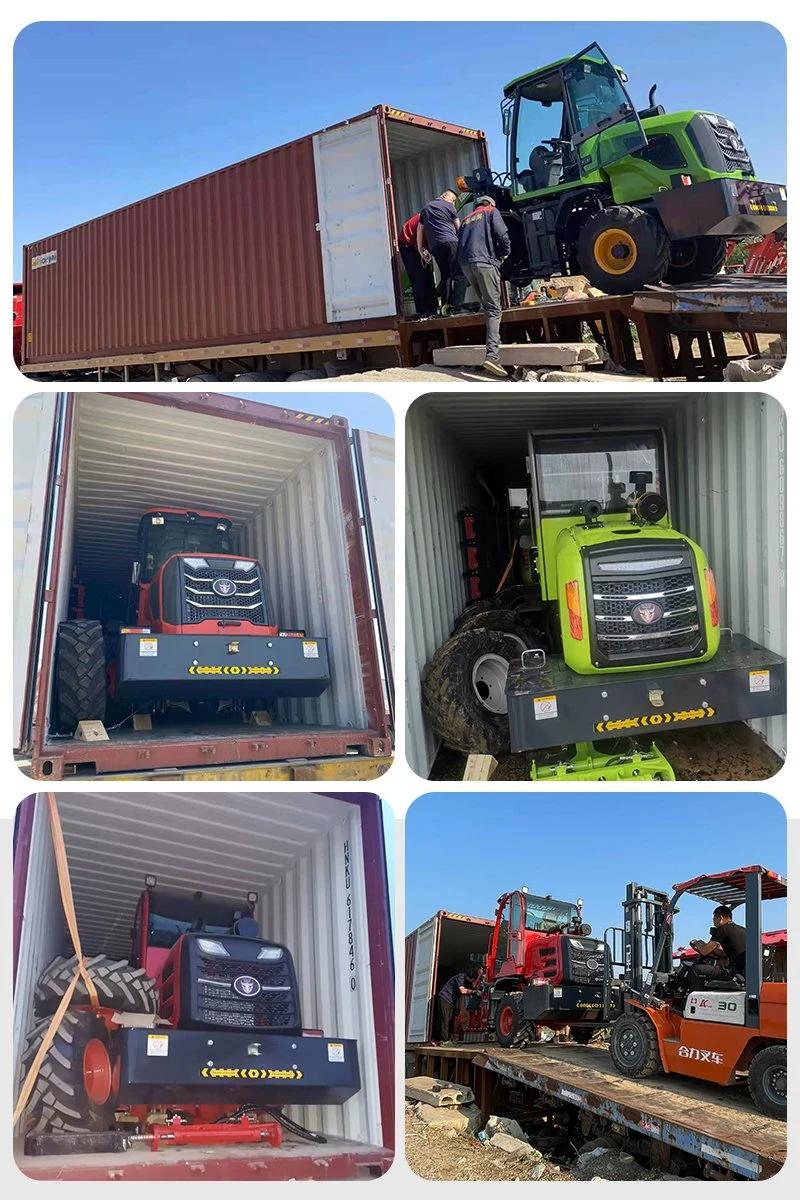 Energy Saving Compact Articulated 1.5t Backhoe Single Bucket Hydraulic Small Wheel Loader Specially Customized for Municipal Engineering Procurement