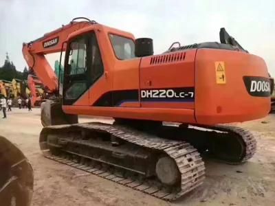 Used Hydraulic Excavator Doosan Dh220LC-7/Dh220LC-9e/Dh225LC-7/Dh225LC-9 Excavator Low Price High Quality