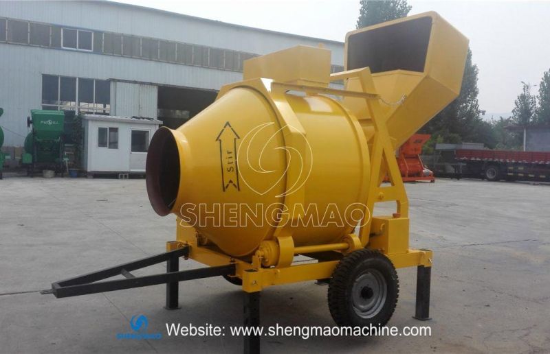 Js500 Js750 Js1000 Twin Shaft Cement Concrete Mixer Jzr500 Jzr350 Drum Cement Concrete Mixer Popular in Philippines