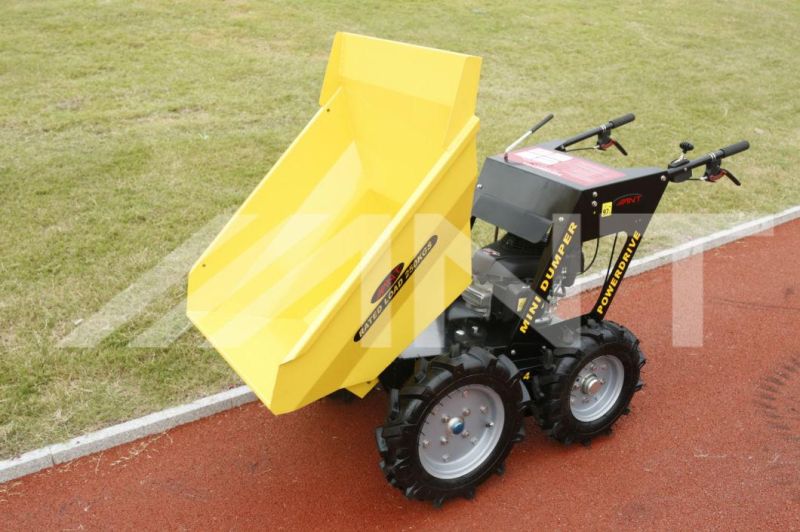 New Gasoline Wheel Loader Muck Truck Power Barrow