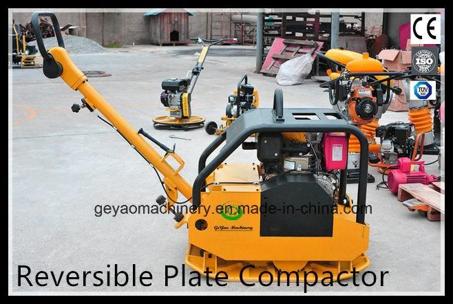 Easily Operate Vibratory Gasoline Reversible Plate Compactor Gyp-50