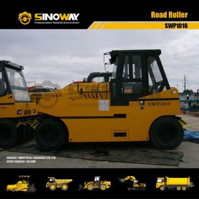 China Top Brand Sinoway 16ton pneumatic Rubber Tire Road Roller for Sale