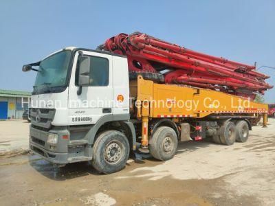 Secondhand Concrete Pump Machine Sy56m Pump Truck with Benz Chassis Hot Sale