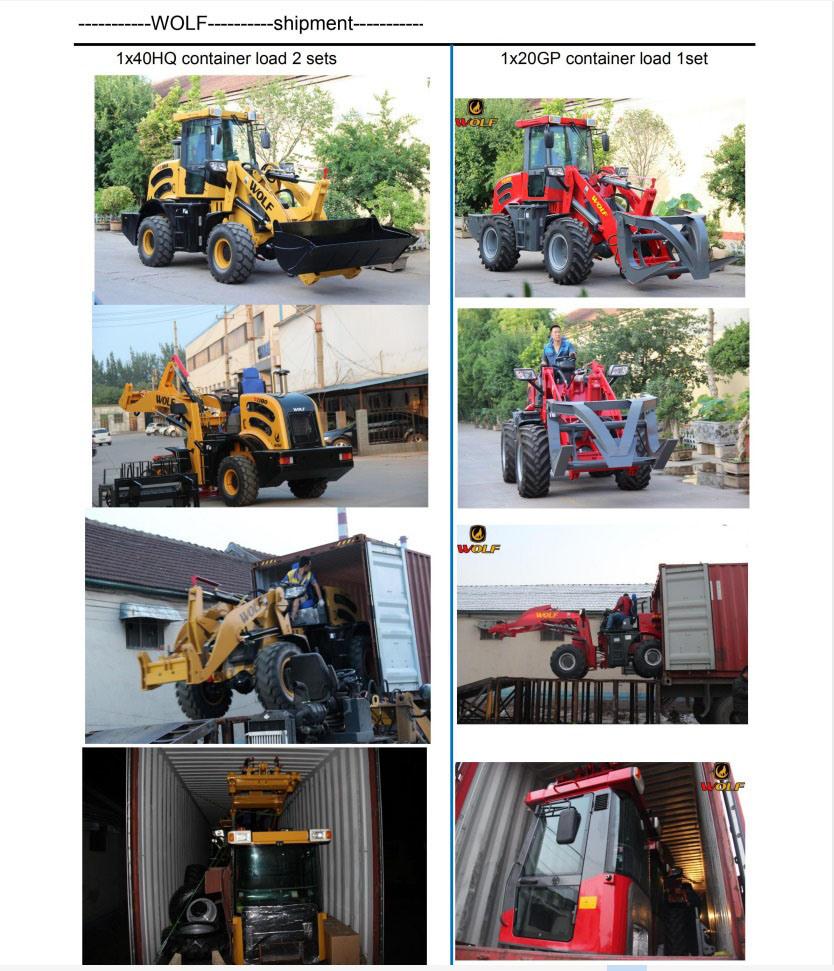 High Quality Zl918 Wheel Loader for Farm