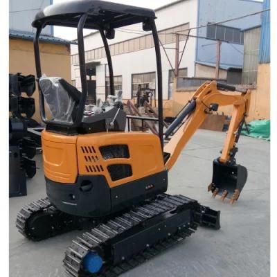 2000kg Hydraulic Mini Excavator Mini Digger Loader Bagger with Competitive Prices