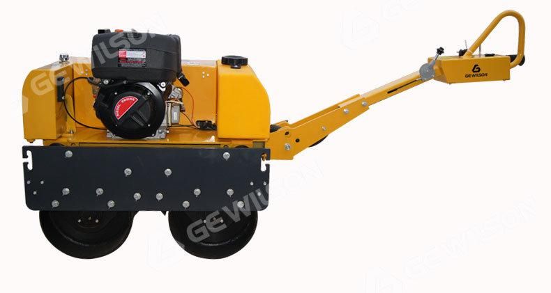 Double Drum Walk Behind Rode Vibratory Roller Construction Machinery