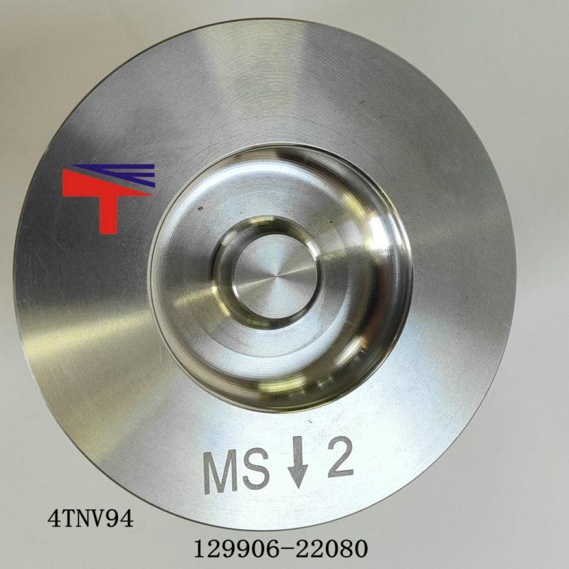High-Performance Diesel Engine Engineering Machinery Parts Piston Ym129906-22080 for Engine Parts 4D94lf-2/4tnv94 4tnv94L Generator Set