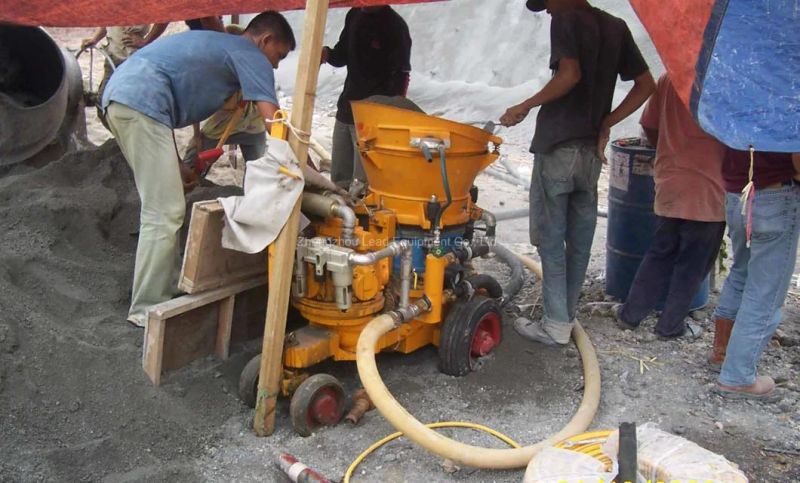 Factory Direct Top Quality Powerful Dry Used Shotcrete Machine
