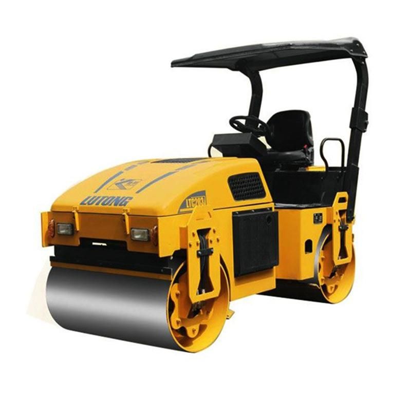 3000 Kgs Single Drum Vibratory Road Construction Machinery Lt203