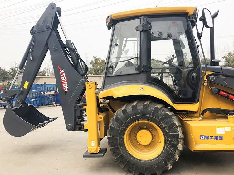 XCMG 2.5ton mini backhoe loader excavator XC870HK China new backhoe with front end loader and excavator for sale