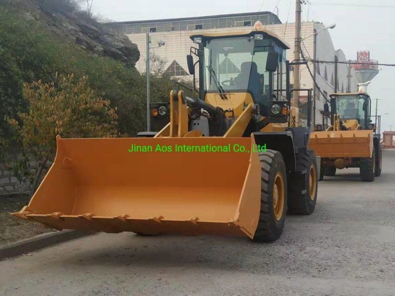 3ton Capacity Mini Wheel Front Loader Construction Machine