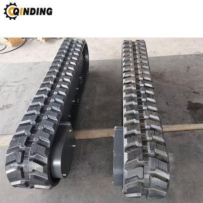 Rubber Track Undercarriage Side Frames to Be Welded Used for Small Drilling Machines