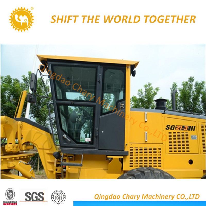 210HP Shantui Sg21-3 Motor Grader with Low Price for Sale