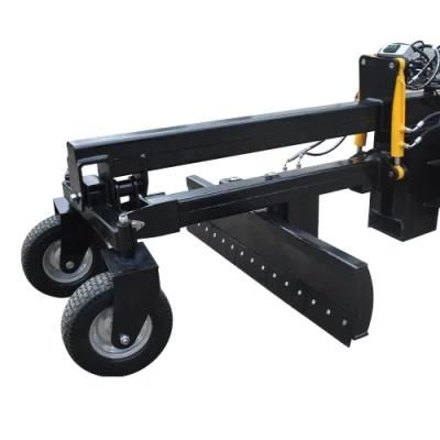 Small Skid Steer Attachments Hydraulic Adjusting Mini Grader Blade