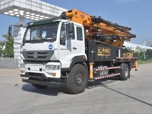 Branded 38m with 5 Arms Truck Mounted Concrete Pump with Hydraulic System