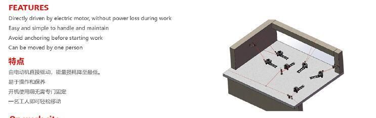 Electric Wire Saw Machine for Construction