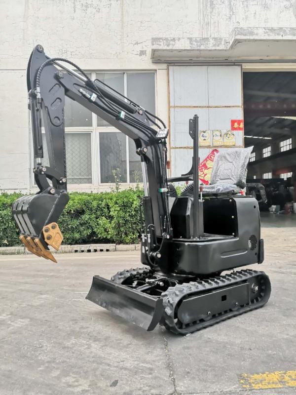 800kg 1000 Kg Mini Excavator Crawler Excavator with Diesel Engine