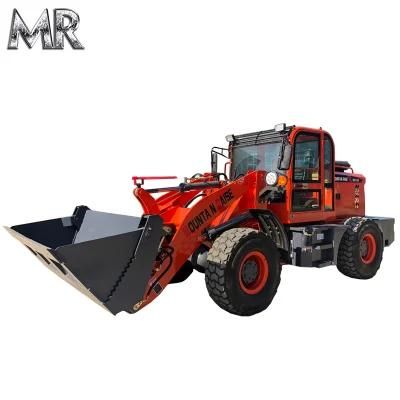 Special Design 2200mm Cab Height 2ton Mini Front End Loader