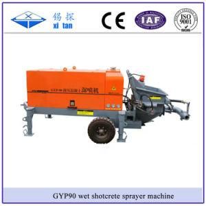 GYP-90 Wet Shotcrete Machine Gunite Cement Sprayer