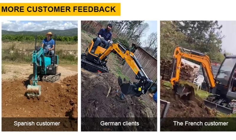 2.0 Ton Narrow Frame Small Excavator or Mini Digger for Sale