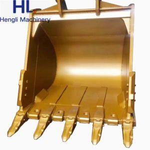 OEM Construction Machinery Parts Excavator Bucket Rake Bucket PC200-6 Excavator Rock Bucket