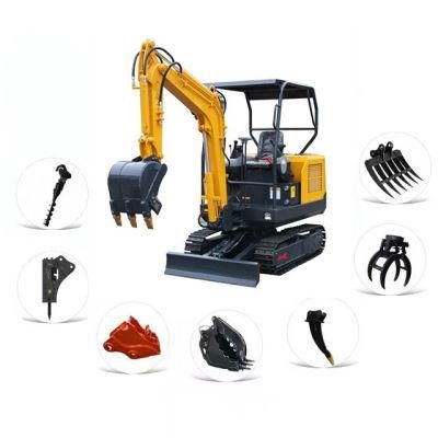 New Mini Excavator Prices 1000kg 1 Ton Excavators Small Digger with CE EPA for Sale Bagger