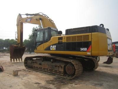 Used Cat Excavator Cat 345D, Large Scale Excavator