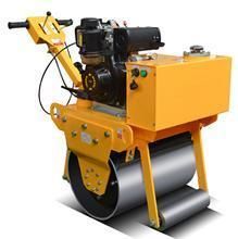 High Operating Efficiency Mechanical Driving and Vibrating Adopts Hydraulic Walk Behind Vibratory Asphalt Mini Road Roller by Gasoline Engine or Diesel Engine