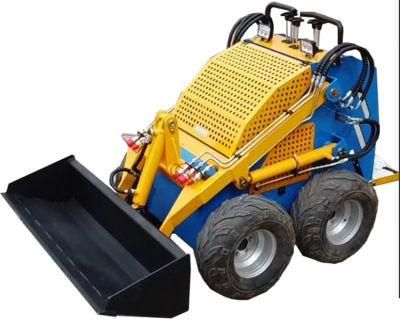 Compact Tracked Stand on Mini Skid Steer Loader Asg200 for Sale