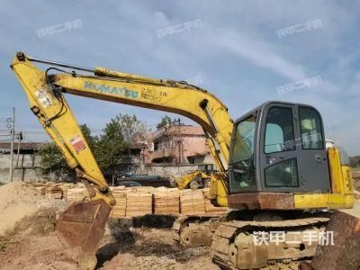 Used Mini Medium Backhoe Excavator Komatsu PC138us-2e1 Construction Machine Second-Hand