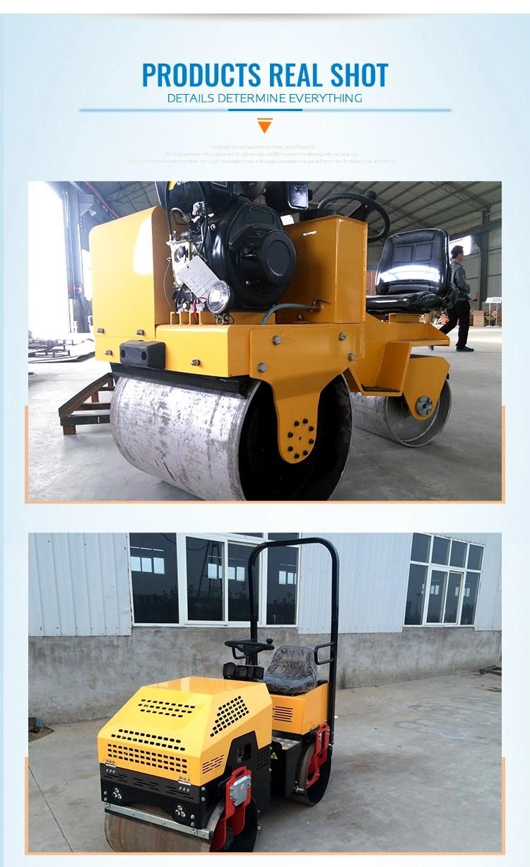 Double Drum Road Roller Asphalt Road Rollers Vibratory Road Rollers for Sale