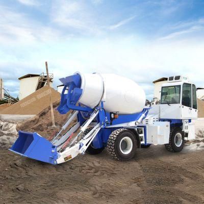 Truck Mounted Mixer 2cbm Concrete Mixer with Bucket