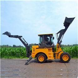 Ce Approved 4WD Backhoe Wheel Loader for Sale