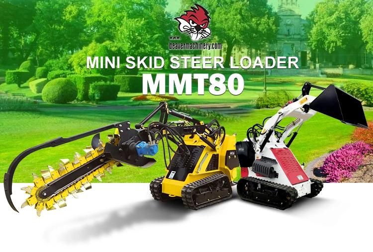 China CE Mini Skid Steer Loader with Bucker for Sale