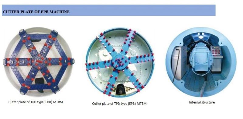 Tpd 2200 Earth Pressure Balance Pipe Jacking Machine Mtbm