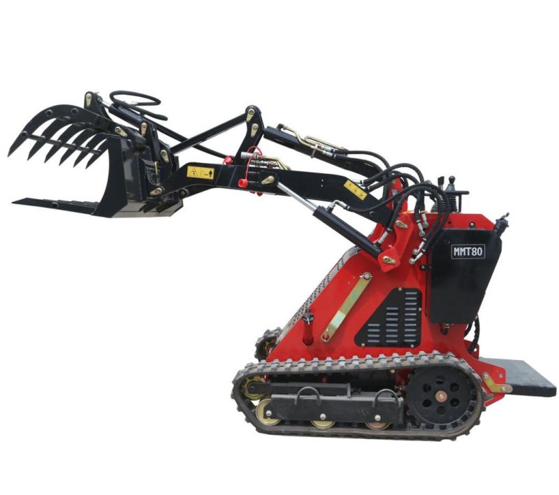 Honda 25HP EPA Approved Engine Mini Track Skid Steer Loader with Best Price