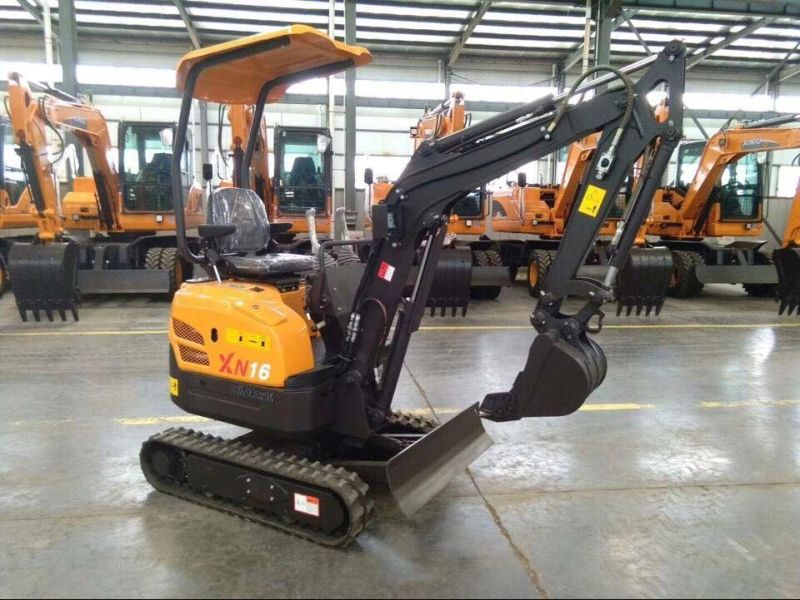 Rhinoceros 1.6 Ton Hydraulic Excavator with 0.045 Bucket Capacity (Xn16)
