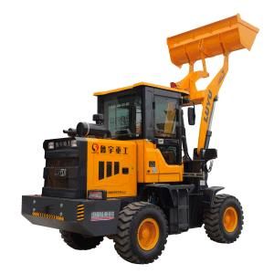 1.6 Ton Cheap Mini Skid Steer Wheel Loader with Quick Hitch Egypt for Sale