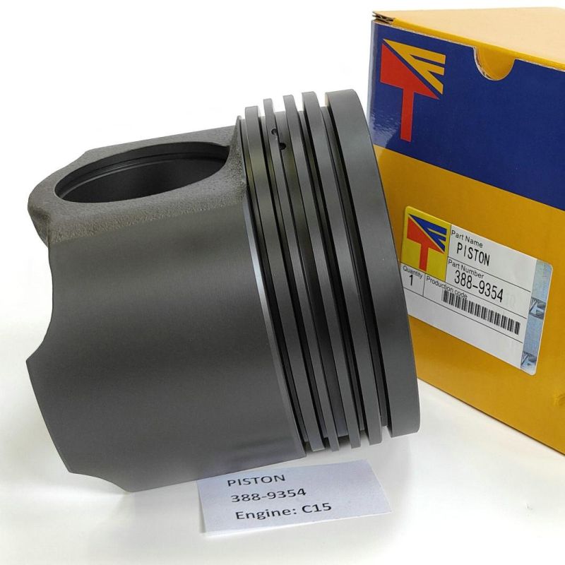 High-Performance Diesel Engine Engineering Machinery Parts Piston 388-9354 for Wheel Loaders Parts 980h Excavator Parts E374D Engine Parts C15