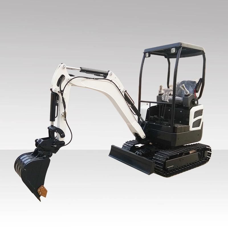 Mini Bagger Digger 2 Ton 2000kgs Digging Machine Mini Crawler Excavators