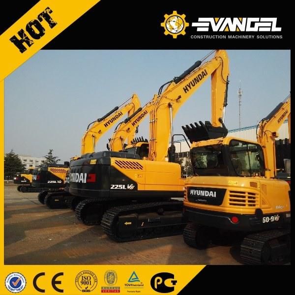 Hyundai 22ton Crawler Excavator R225vs with 1.0m3 Rock Bucket