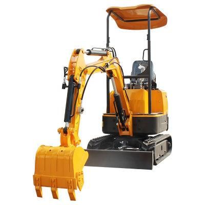 Construction Equipment Hydraulic Crawler Mini Excavator Digger 800kg Supplier