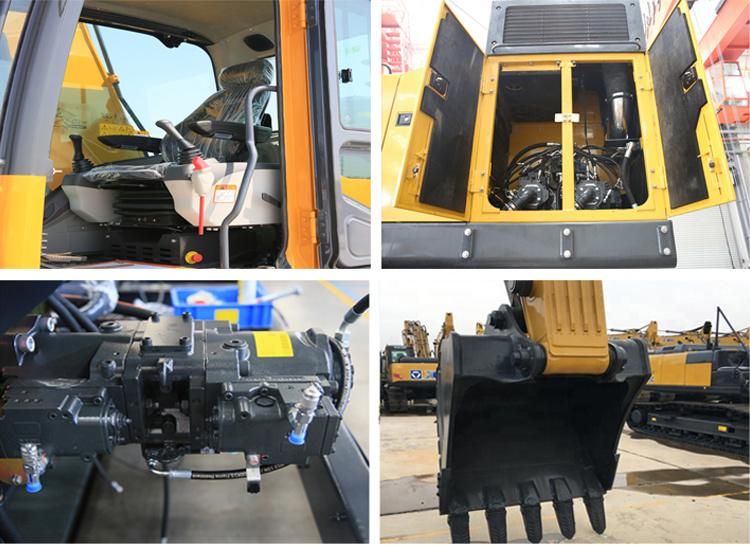 XCMG Official 15t Small Wheel Excavator Xe150wb China New Wheeled Excavators for Sale