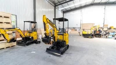 New 1.5 Ton 2 Ton Small Digger China Factory Direct Sale Mini Excavator with Euro V EPA Emission Standard for Sale