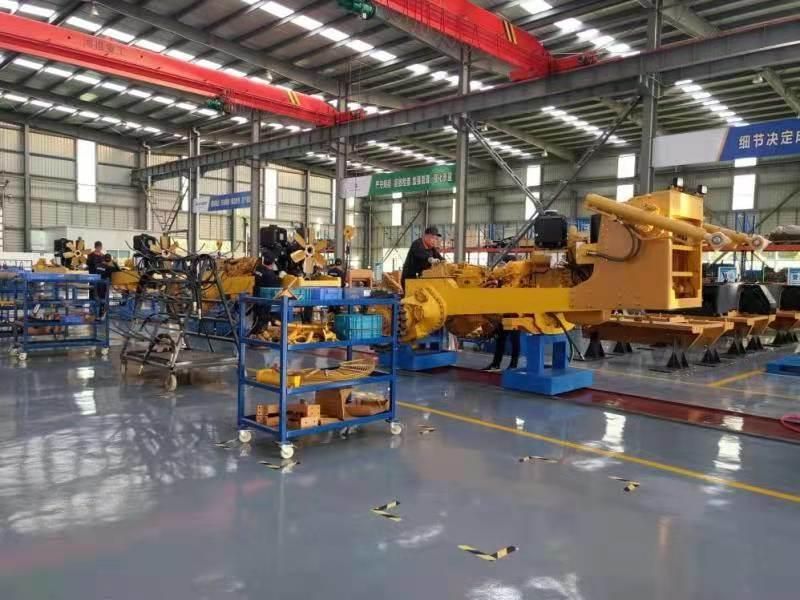 The Hydraulic Crawler Bulldozer with 220 Horsepower Suitable for The Garbage Treatment