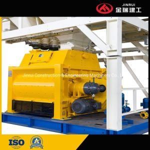 Jinrui Hot Mobile Modular Concrete Batching Mixer Batch Plant for Construction Equipment Hzs180