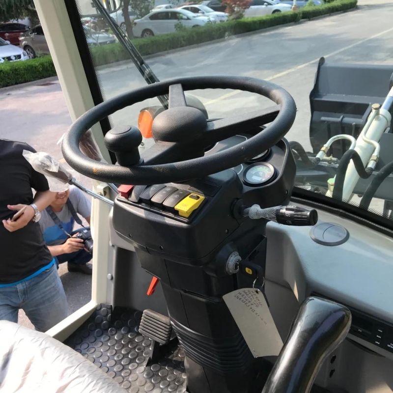 Farm Tractor Ce Wheel Loader with 0.8 Ton Payload by Electronic Joystick