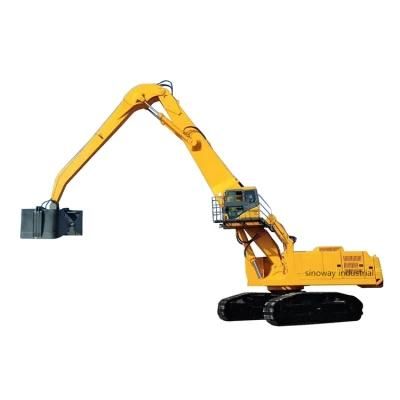 70ton Crawler Material Handler Excavator for Bulk and General Cargo